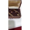 Image 1 : RUBY EARING AND BRACELET, EAR STUD AND CHAIN (REQUIRES REOAIR