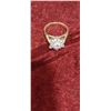 Image 1 : 14K RING COMES WITH ZIRCONIA CLUSTER