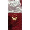 Image 2 : RING WITH FAKE GOLD NUGGETS