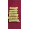 Image 1 : SIX ROLLS OF 1962 NICKEL - UNCIRCULATED