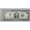 Image 3 : FRAMED $2 US BILL
