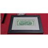 Image 9 : FRAMED $2 US BILL