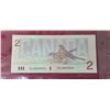 Image 2 : SIX SEQEUNCIAL AND UNCIRCULATED $2 BILLS