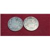 Image 1 : 1908 AND 1919 EDWARDS .50C PIECES