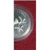 Image 2 : SASKATEWAN SILVER PROOF ISSUE .25C .925 SILVER