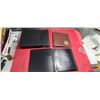 Image 1 : COIN AND TWO NOTE HOLDER FOLDERS