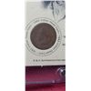Image 3 : 1883 INDIAN HEAD CENT WITH HISTORICAL NOTE FROM THAT YEAR