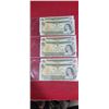 Image 1 : SIX SEQUENCIAL $1 BILLS FROM 1973