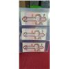 Image 2 : QTY24 $2 BILLS FROM1986 MANY ARE UNCIRCULATED