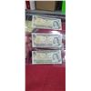 Image 10 : 32 $1 CANADIAN BILLS FROM 1973 ONE BILL IS TAPED TOGETHER - SOME UNCIRCULATED