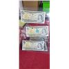Image 9 : 32 $1 CANADIAN BILLS FROM 1973 ONE BILL IS TAPED TOGETHER - SOME UNCIRCULATED