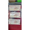 Image 13 : 46 $2 CANADIAN BILLS FROM 1986 UNCIRCULATED AND CIRCULATED