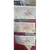 Image 18 : 46 $2 CANADIAN BILLS FROM 1986 UNCIRCULATED AND CIRCULATED