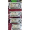Image 2 : SIX SEQUENCIAL $1 BILLS FROM 1973