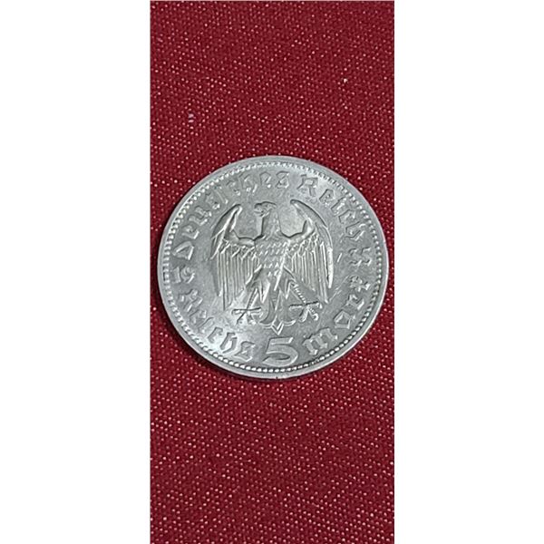 1935 FIVE REICHSMACHT WITH PAUL-VON HINDENBURG