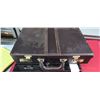 Image 8 : TWO LOCK BOXES - ONE WITH KEY AND BRIEF CASE WITH ZERO'D OUT COMBINATION