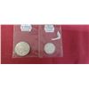 Image 2 : 1967 SILVER SWISS 1 FRANC PLUS 1967 SILVER 2 FRANK PIECES