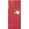 Image 2 : TIGER EYE PENDANT AND CHAIN