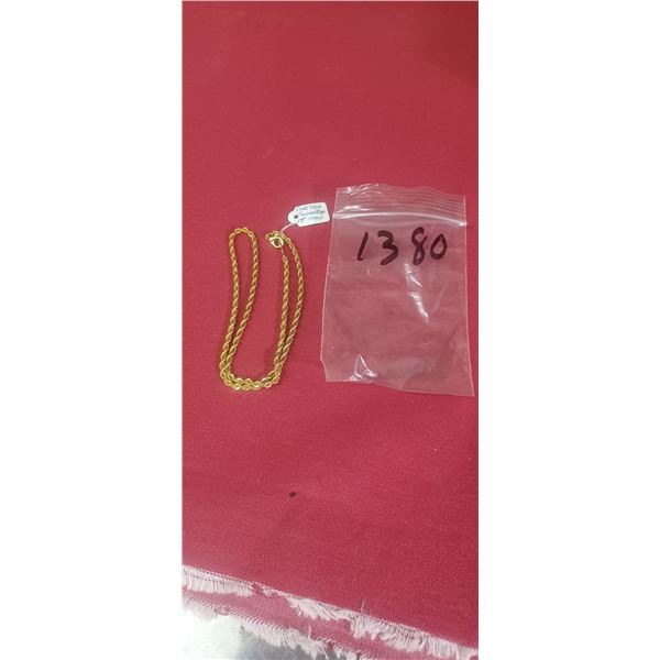 TWISTED ROPE 7 INCH CHAIN