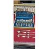 Image 1 : 54 PC FLATWARE SET BY 1847 ROGERS BROS IN CASE