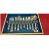 Image 2 : 54 PC FLATWARE SET BY 1847 ROGERS BROS IN CASE