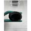 Image 2 : 12.41 CT NATURA LSAPPHIRE OVAL CUT WITH INSURANCE REPLACEMENT  VALUE $18000.00 CERTIFICATION