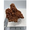 Image 2 : 4.3 X 4 INCH ORANGE CALCITE FLOWER FORMATION