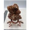 Image 1 : 3.1 x 2 INCH ARAGONITE CLUSTER SPECIMEN