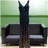 Image 1 : Bottle Green Maxi party wear dress Size M