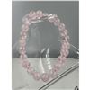 Image 1 : BRAND NEW 8 MM  ROSE QUARTZ BRACELET ELASTIC