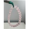 Image 4 : BRAND NEW 8 MM  ROSE QUARTZ BRACELET ELASTIC