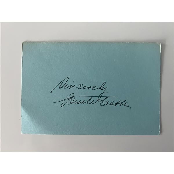 Flash Gordon Buster Crabbe original signature