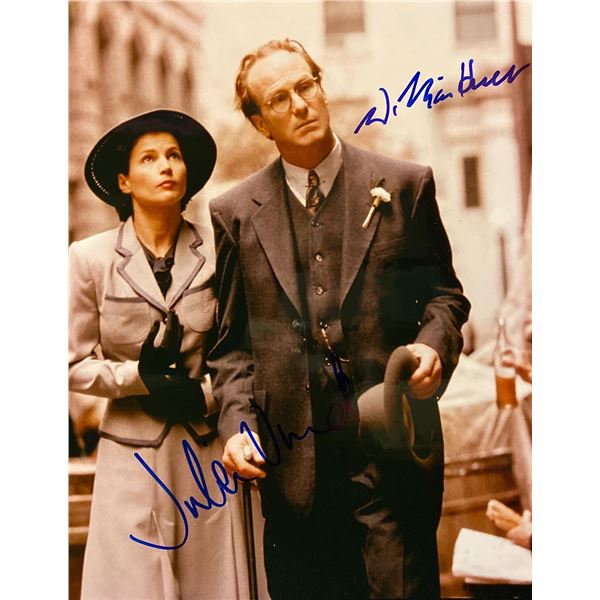 Varian's War Julia Ormond and William Hurt signed movie photo