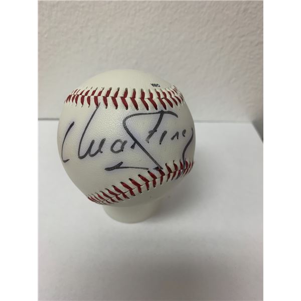 Conchita Martinez signed baseball
