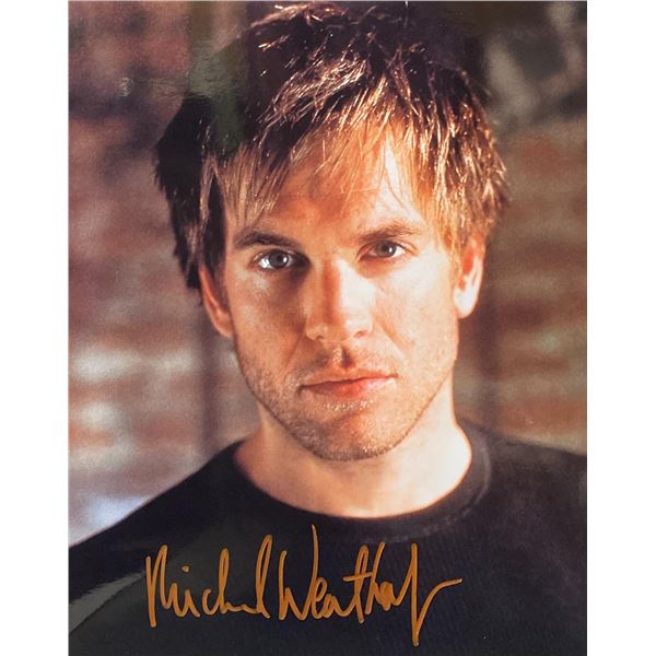 Bull Michael Weatherly signed photo