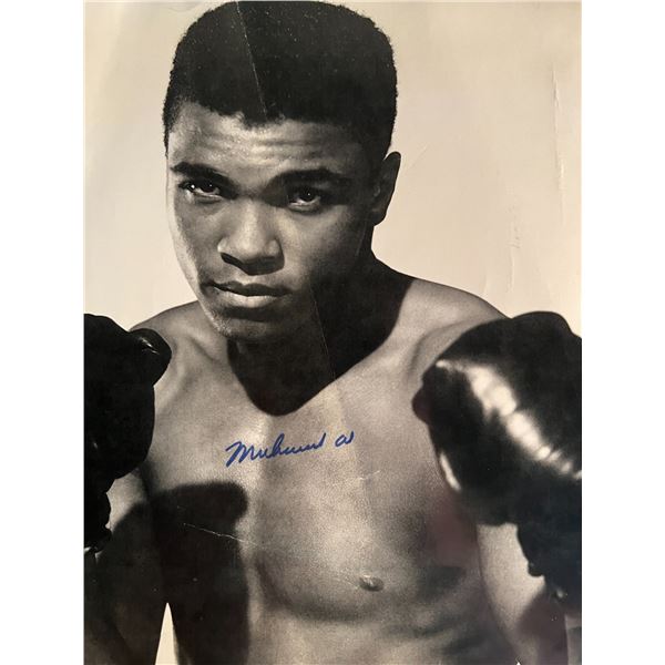 Muhammad Ali signed photo