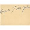 Image 1 : NBA Tom Gola original signature