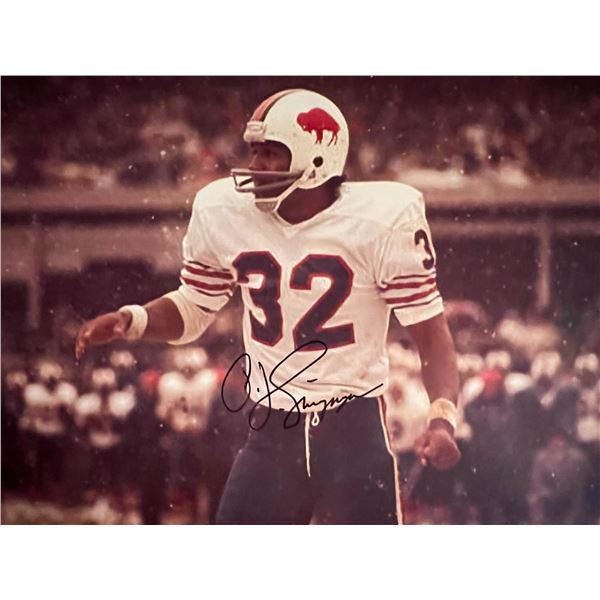 O.J. Simpson signed photo