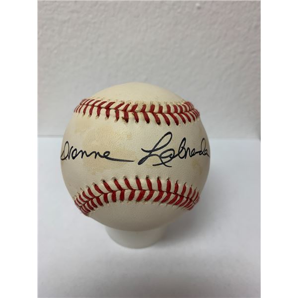 Ivonne Labrada signed baseball