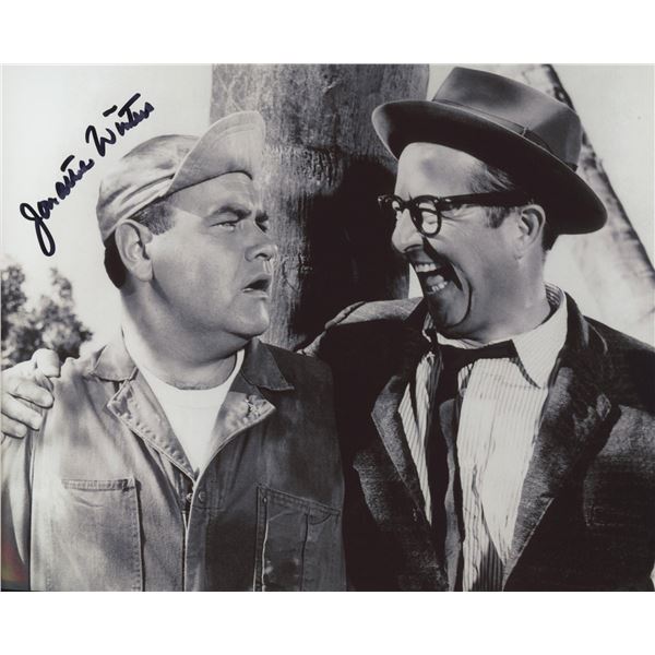 Jonathan Winters signed movie photo