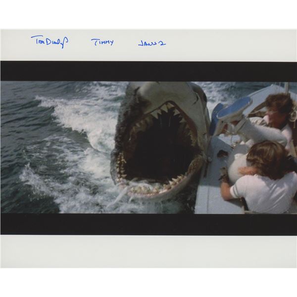 Jaws 2 signed movie photo