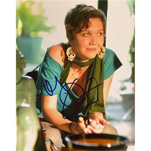 The Dark Knight Maggie Gyllenhaal Signed Photo