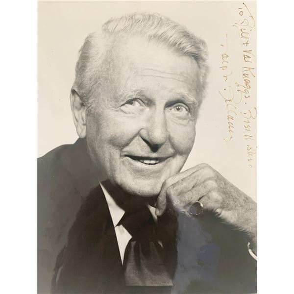 The Wolf Man's Ralph Bellamy signed photo