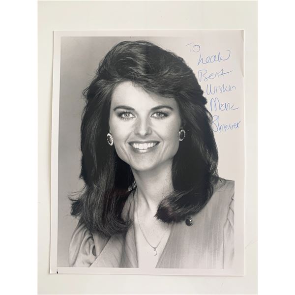 Maria Shriver Signed Photo