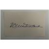 Image 1 : United States Army general William Westmoreland signature cut