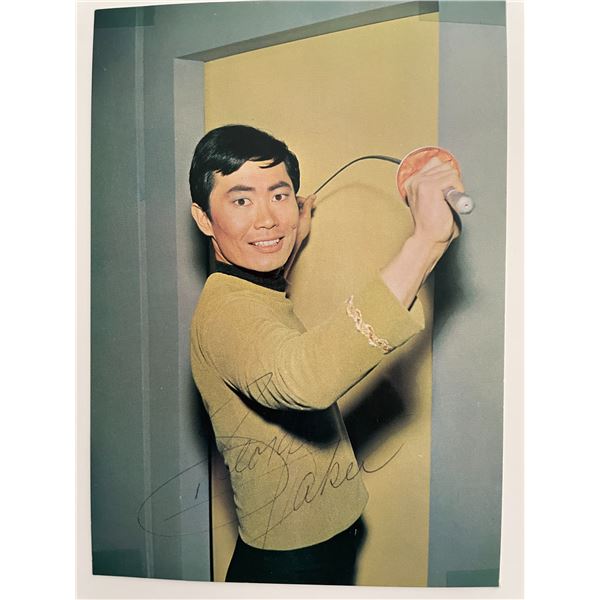 Star Trek George Takei signed photo