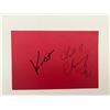 Image 1 : Nirvana Krist Novoselic and Chad Channing Original Signature. GFA Authenticated