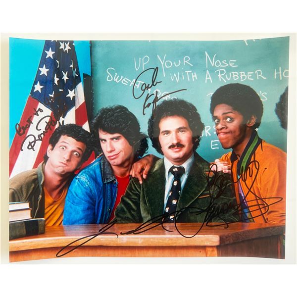 Welcome Back, Kotter signed cast photo