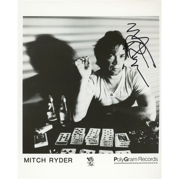 Devil With The Blue Dress Mitch Ryder signed photo