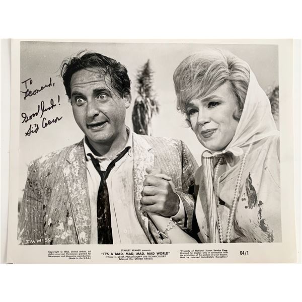 It's a Mad, Mad, Mad, Mad World Sid Caesar signed movie photo